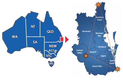 Map Of Logan Suburbs Serious Flood Situation In Se Qld - Floodplain Consultants